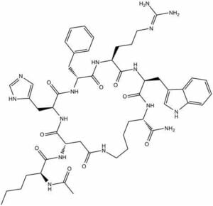 Chemical Structure of Melanotan II