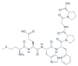 The chemical structure of Semax