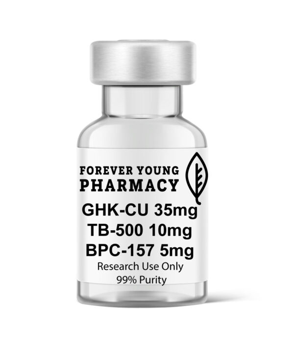 GLOW 50MG (GHK-CU 35mg TB-500 10mg BPC157 5mg)