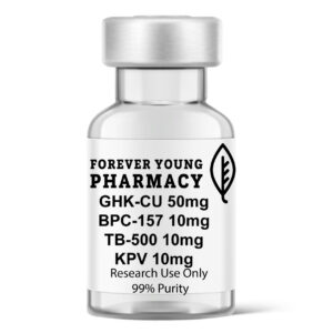 KLOW 80MG (GHK-CU 50mg, TB-500 10mg, BPC-157 10mg KPV 10mg)