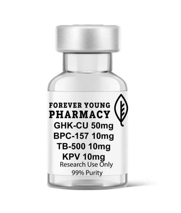 KLOW 80MG (GHK-CU 50mg, TB-500 10mg, BPC-157 10mg KPV 10mg)