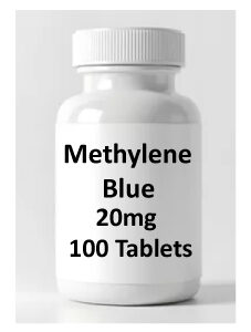Methylene Blue 20mg - 100 Tablets