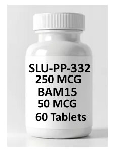 SLU-PP-332 250mcg BAM15 50mcg - 60 Tablets